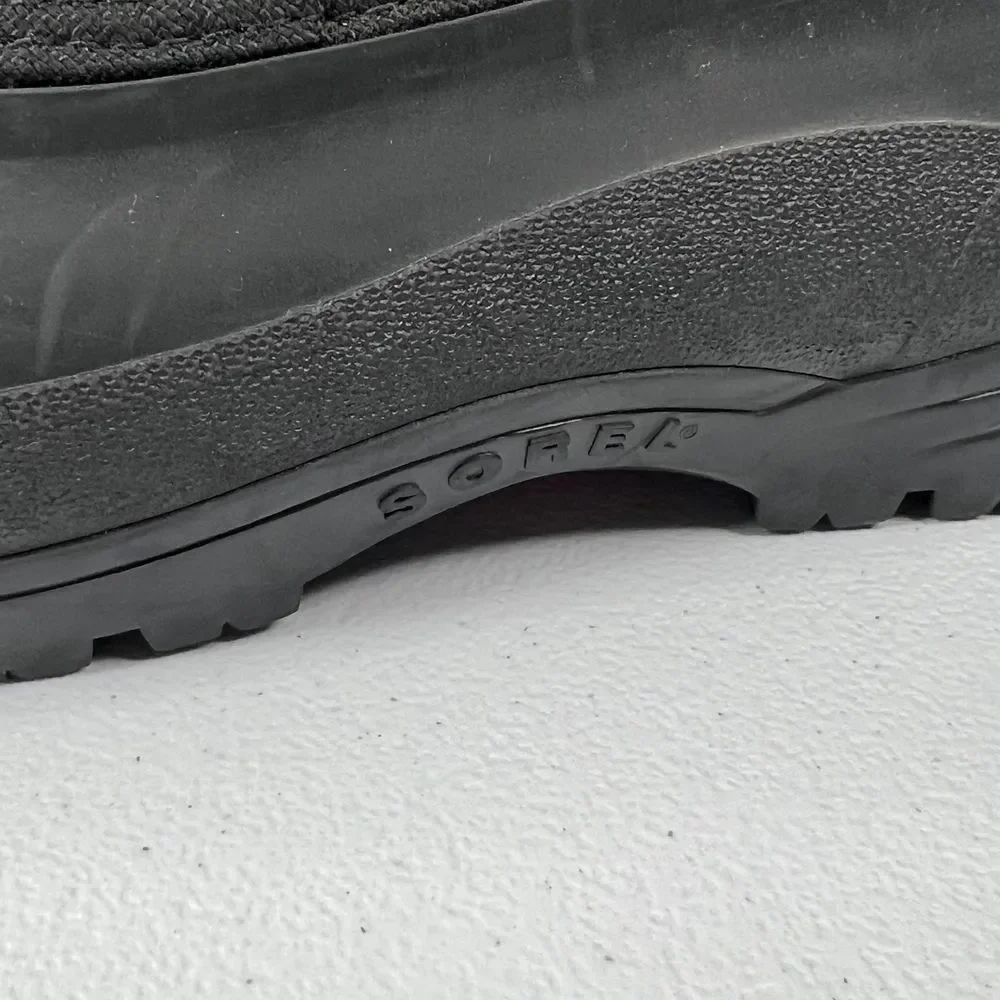 Sorel Duck Boots Shin Above Ankle Waterproof‎ Felt Fleece Lined Winter Women 9